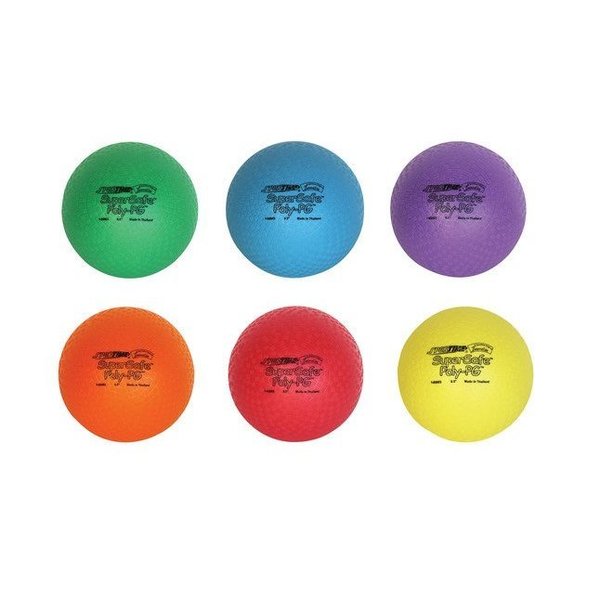 Sportime BALL SUPERSAFE POLY PG SET OF 6 PK 111000122